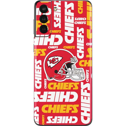 NFL Kansas City Chiefs Red Blast Galaxy S21 Plus 5G Skin